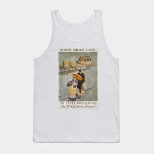 Milwaukee - Vintage Travel Poster Tank Top